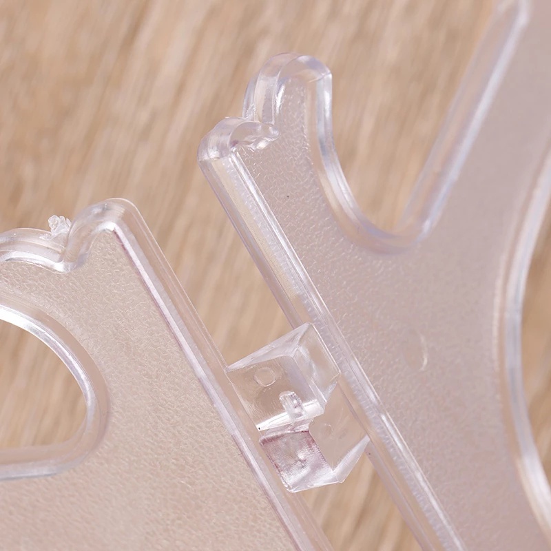 1 Giá Đỡ Trưng Bày Đĩa / Bát Bằng Nhựa Tiện Dụng Trang Trí Nhà Cửa