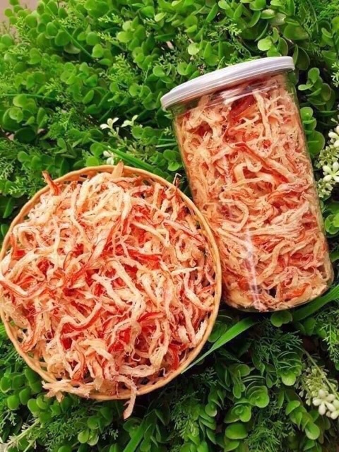 Mực xé sợi hấp cốt dừa siêu thơm ngon hũ 250gram | BigBuy360 - bigbuy360.vn