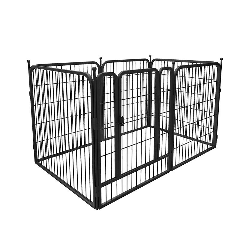 [ XẢ KHO ] Quây Sắt 6 Tấm Sơn Tĩnh Điện Cho Thú Cưng Kích Thước 70x80cm