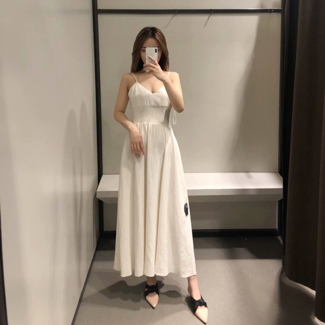 ĐẦM XÔ TRẮNG ZARA TQXK