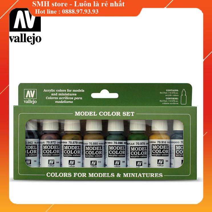 Bộ màu sơn mô hình cao cấp vallejo 70108