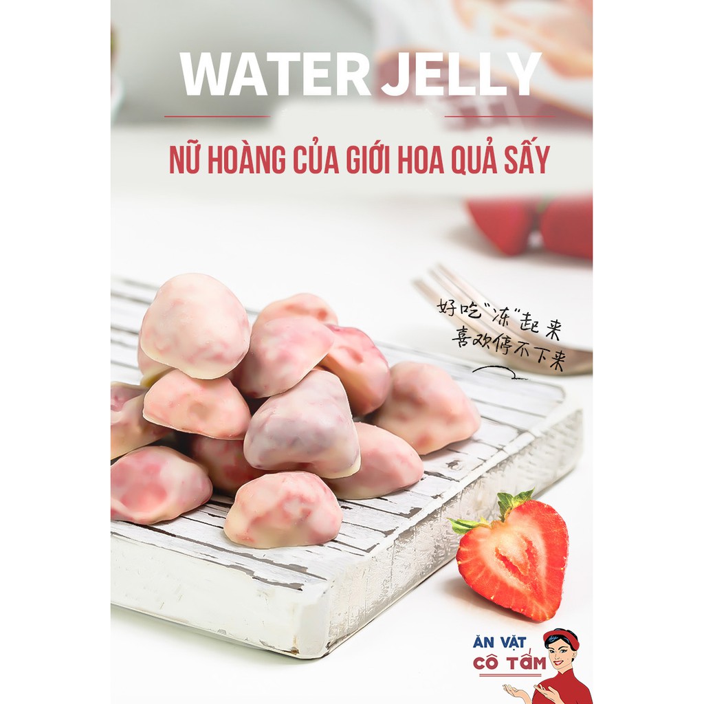 DÂU TÂY SẤY DẺO BỌC SỮA CHUA MỀM NGON DINH DƯỠNG NGON MIỆNG ĐỒ ĂN VẶT HÀNG NỘI ĐỊA CHẤT LƯỢNG CAO