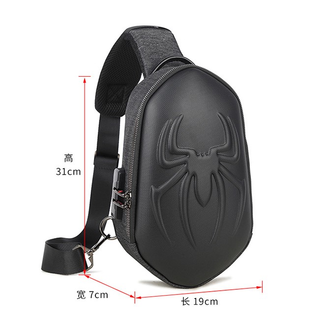 [Chính Hãng Aliencross ] Túi Đeo Chéo Nhền Nhện Cao Cấp Đa Năng Chống Nước Chống Trộm | BigBuy360 - bigbuy360.vn