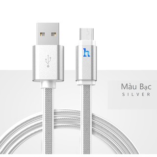 Cáp hoco upm12 micro usb 1m2 chống đứt gãy có led