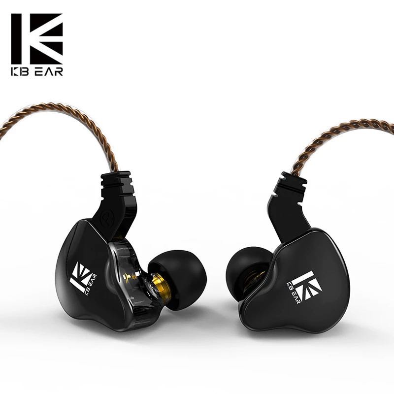 Tai nghe nhét tai KBEAR KS2 Hybrid DD+BA 2pin 0.78mm TFZ KBEAR KB06 KB04 TR3