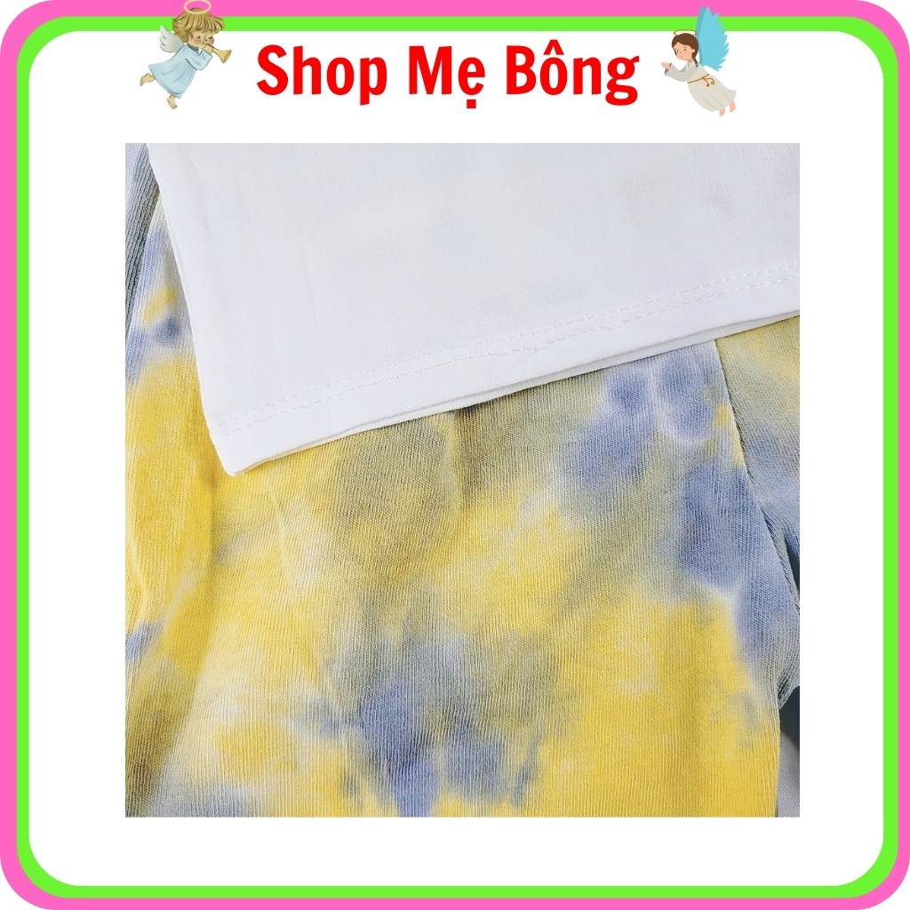 Bộ Cotton Mùa Hè Loang Bé Gái BG2306 - Shop Mẹ Bông 92