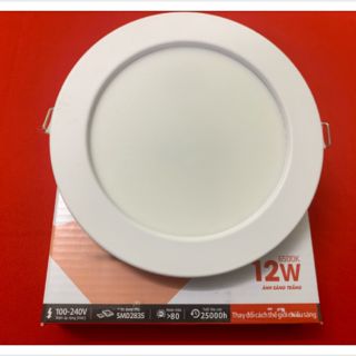 Led âm trần siêu mỏng 12w vne khoét lỗ φ110