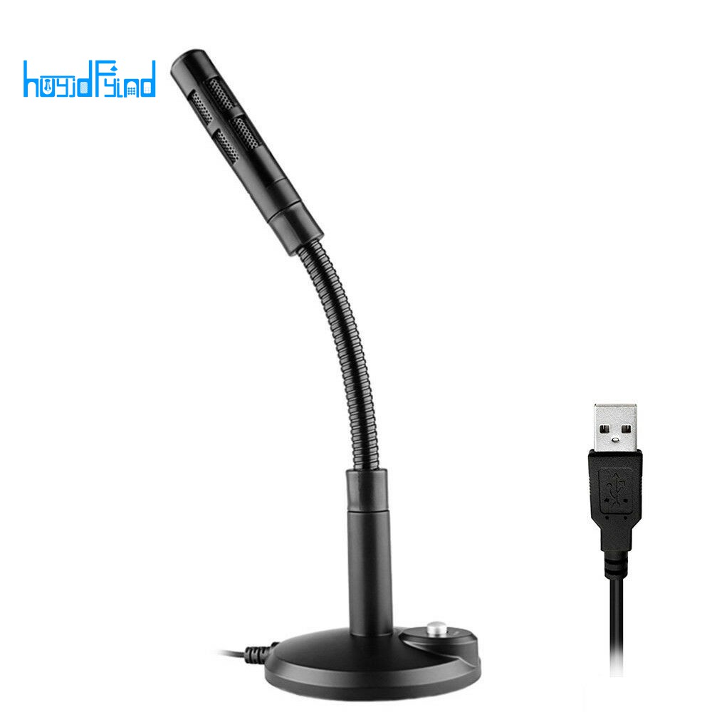USB Microphone Plug and Play Home Studio Omnidirectional Microphone Suitable for Desktop/Laptop/Computer/Notebook