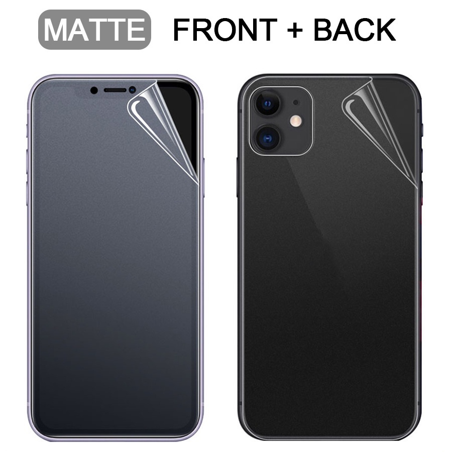 Miếng Dán Hydrogel Mặt Trước Và Sau Cho iPhone 13 Pro Max / 11 / 13Pro / 12 Pro Max / 13 Mini / 11 Pro Max