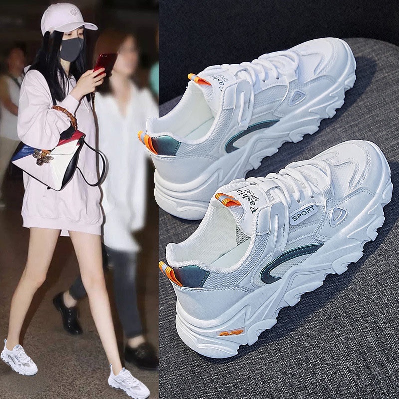 Giày thể thao IELGY thoáng khí phong cách Hàn Quốc cho nữ