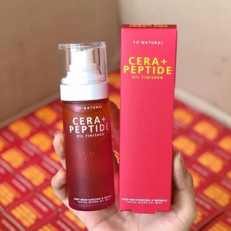DATE 05/2021 - XỊT KHOÁNG ĐA TẦNG CERA PEPTIDE OIL FINISSHER 80ML CHÍNH HÃNG | BigBuy360 - bigbuy360.vn