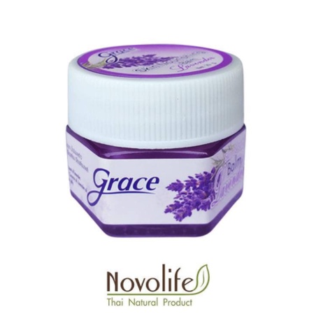 Dầu Cù Là Giúp Ngủ Ngon Grace Lavender Thái Lan 20gram