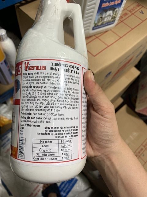 Thông cống đặc biệt 115