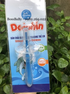 Bàn chải đánh răng silicone Dolphin