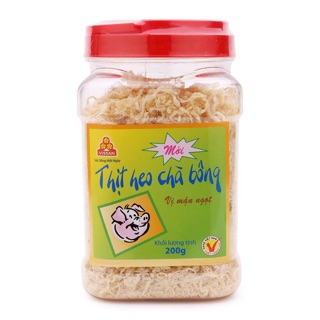 Thịt heo chà bông mặn ngọt Vissan hộp 100gr và 200gr