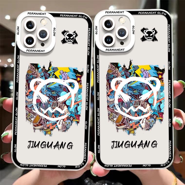 Ốp Điện Thoại TPU Silicon Mềm Chống Sốc Họa Tiết Hoạt Hình Cho IPhone 14 13 12 11 10 Pro XS Max X XR 8 7 6 6S Plus