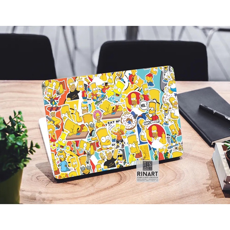 SET 200 STICKER SIMPSON SIÊU CHẤT DÁN TRANG TRÍ ĐT LAPTOP VALI TƯỜNG TỦ KỆ MŨ BẢO HIỂM XE MÁY NOTEBOOK