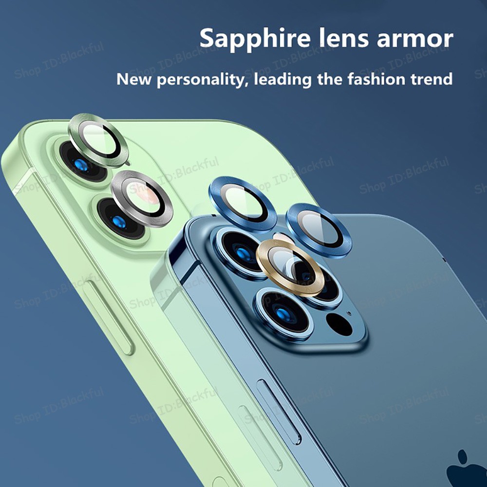 Vòng Kim Loại Bảo Vệ Ống Kính Máy Ảnh Cho iphone 15 14 pro max 13 12 11 pro max xr xs max 7 8 plus se2 se3