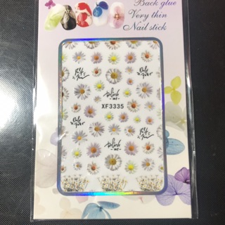 Sticker Hoa lá
