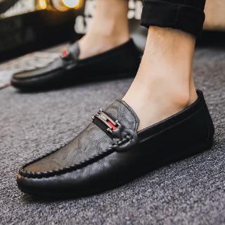 Giày lười nam đế mềm size 39-46 thời trang