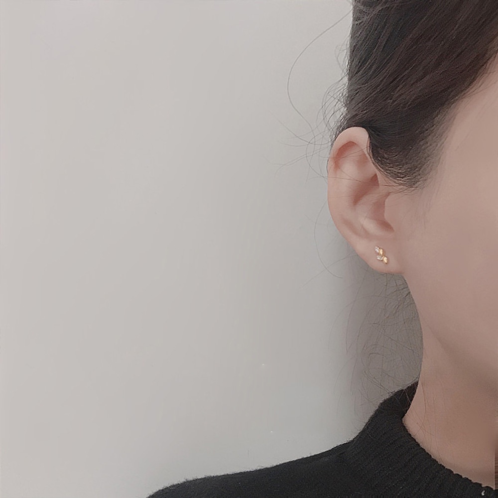 Khuyên Tai Hình Chữ U 10 Kiểu Họa Tiết Tùy Chọn Phong Cách Hàn Quốc