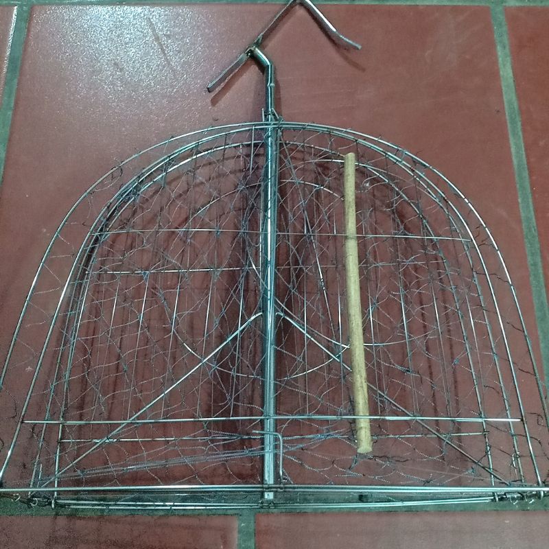 Mẹt bẫy choè than - choè lửa , mào, khướu bằng inox siêu nhạy gấp gọn tiện lợi