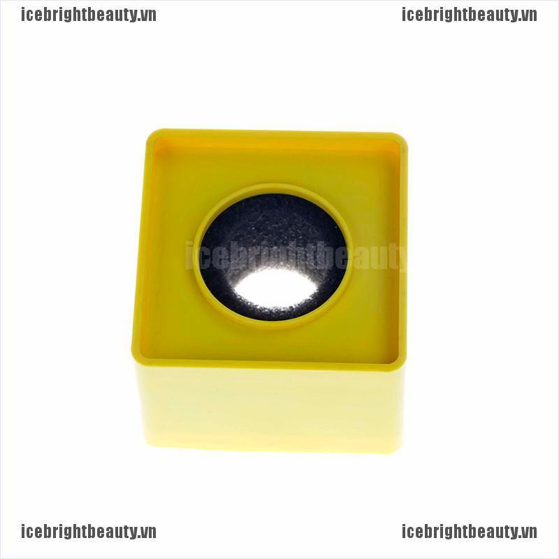 Phụ Kiện Đầu Lập Phương Bằng ABS Hình Vuông Cho Micro KTV logo Trạm Cờ