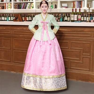 Ảnh thật-S8. Hanbok Hàn quốc kiêu sa cho nữ. Hàng đặt trước 10 ngày. S8