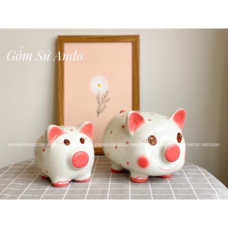 HEO ĐẤT TIẾT KIỆM  Hàng chuẩn Gốm Bát Tràng