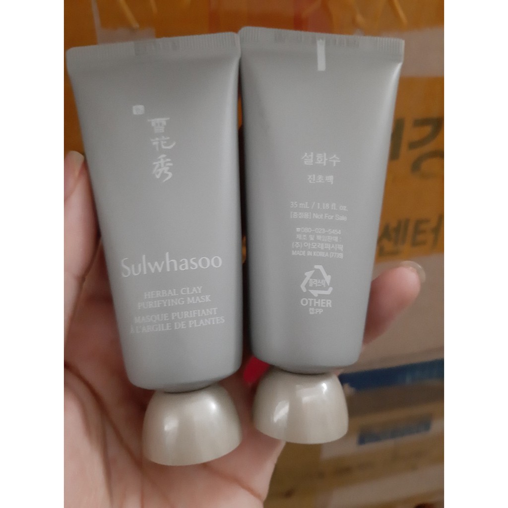 Mặt nạ đất sét trắng Sulwhasoo 35ml