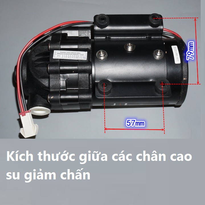 Bơm từ cao áp 24v máy lọc nước, phun sương