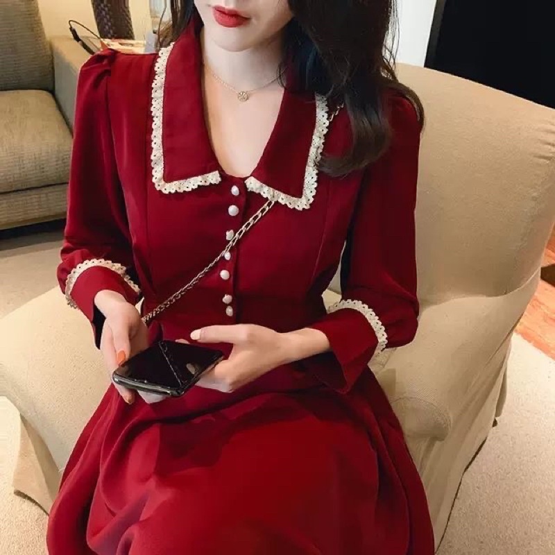 Váy  đỏ xinh đón Noel
