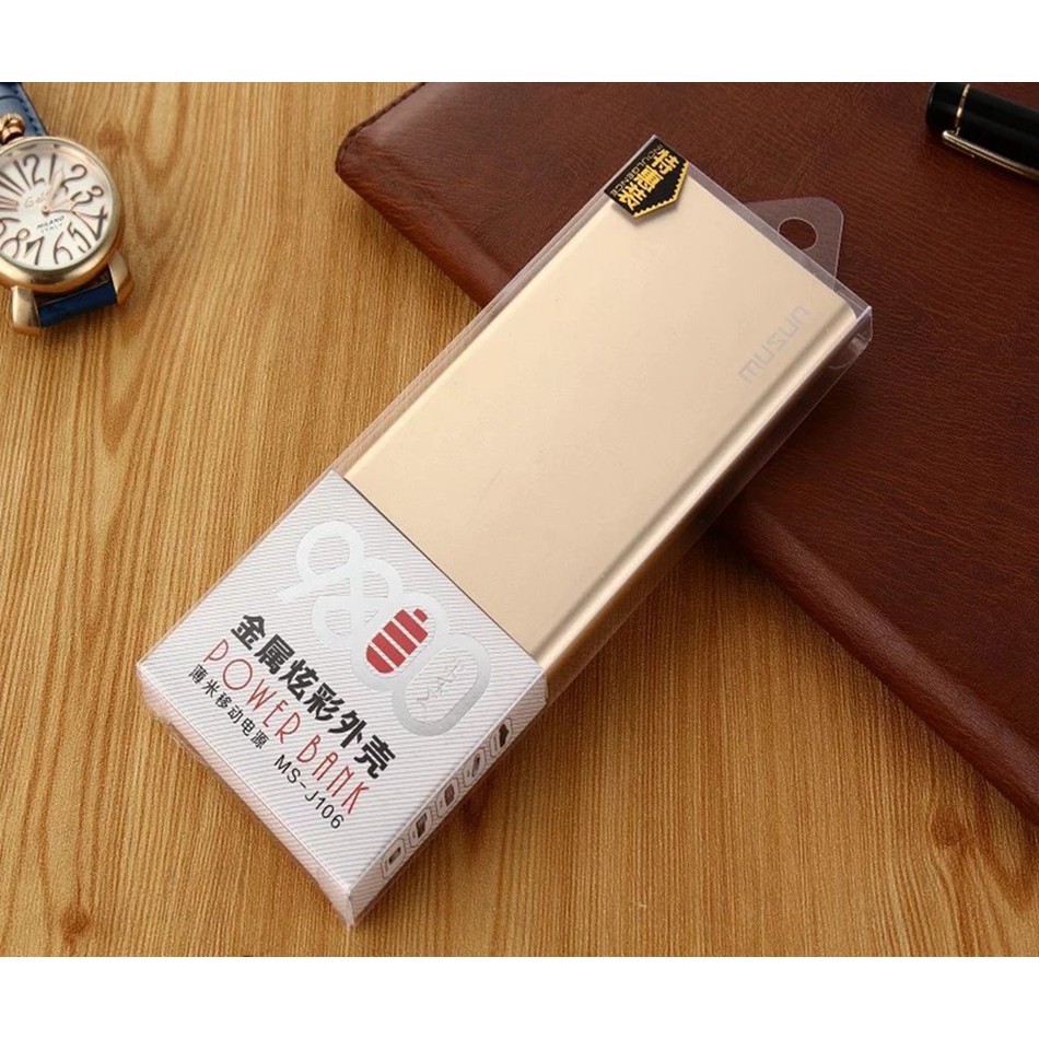 Pin dự phòng Siêu khủng 9800 mAh mỏng đẹp