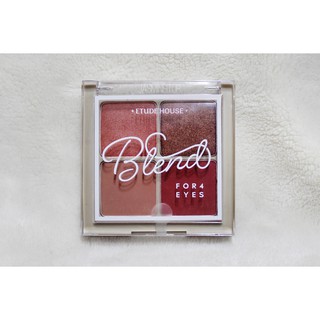 Bảng phấn mắt etude house blend for eyes 4 ô #01 dry rose