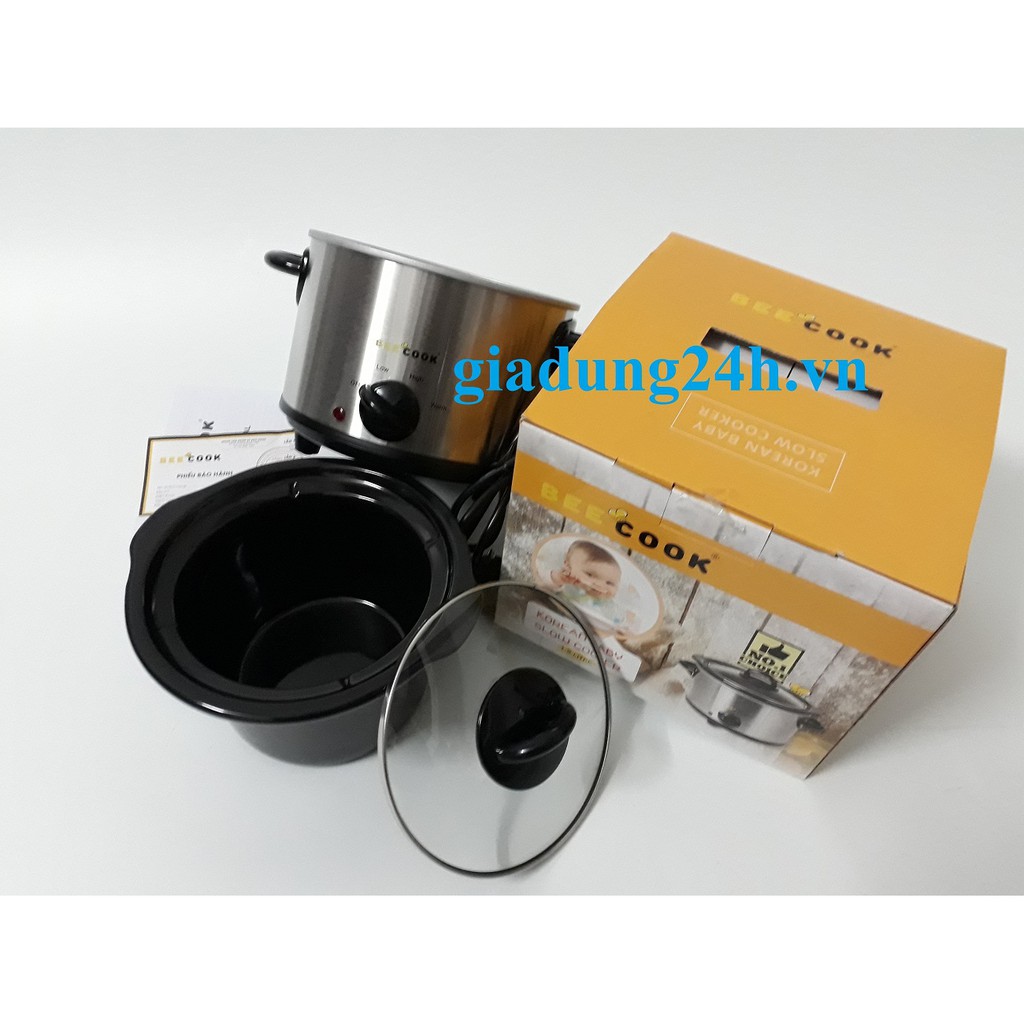 Nồi kho cá, hầm cháo chậm Beecook BC-15FC