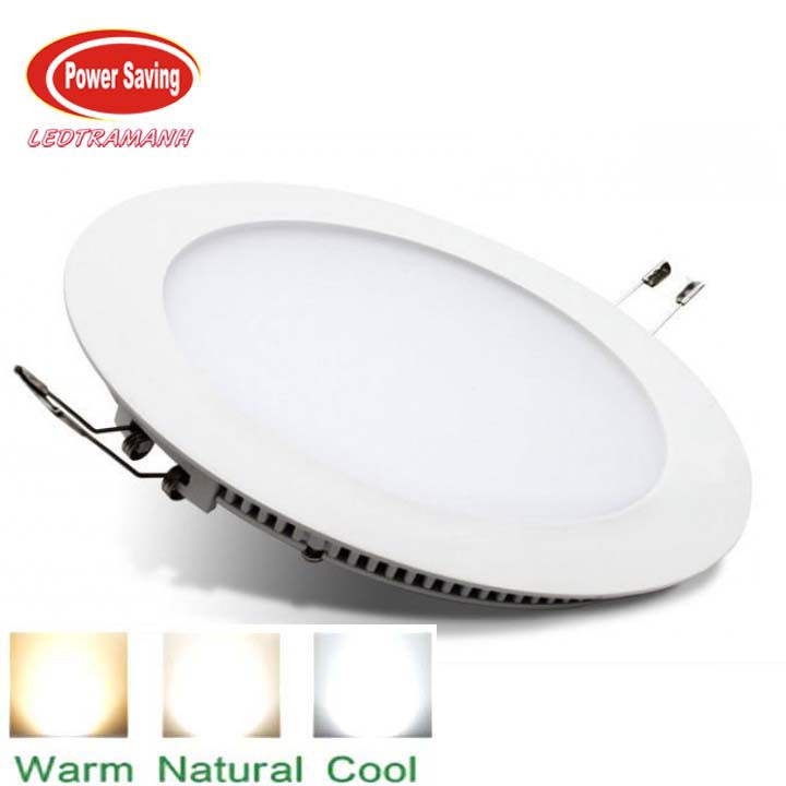 Đèn led âm trần HG 9w 3 màu siêu mỏng chính hãng