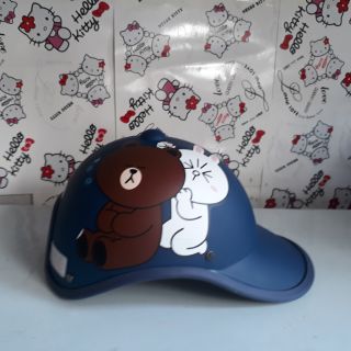 Mũ thời trang kity cao cấp màu tím than , mũ nửa đầu lưỡi trai, mũ thể thao trí liễu