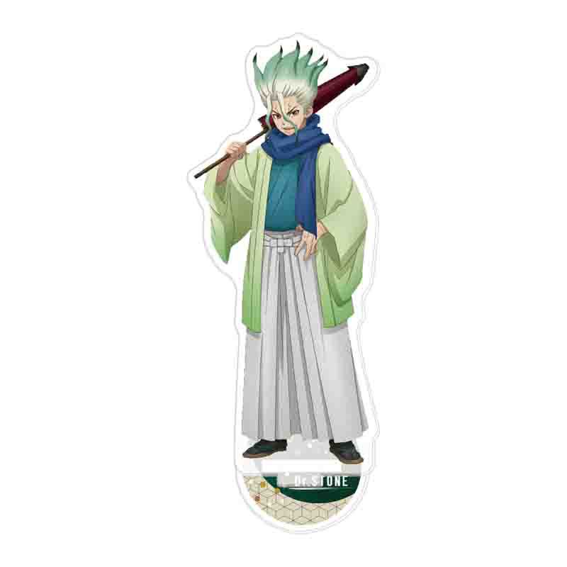 Mô hình nhân vật Ishigami Senku bằng acrylic trong phim hoạt hình Dr STONE 15cm