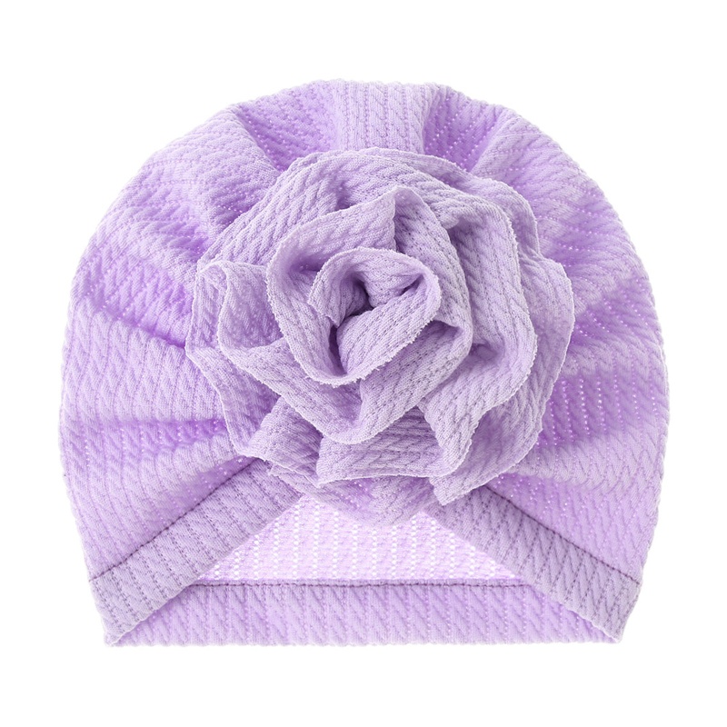 Mũ Beanie Dệt Kim Đính Nơ Họa Tiết Hoa Hướng Dương Cho Bé Sơ Sinh