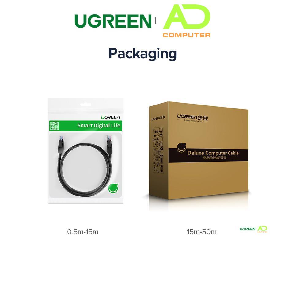 Cáp mạng Cat6 aluminum dạng tròn UGREEN NW102 - Hàng phân phối chính hãng - Bảo hành 18 tháng