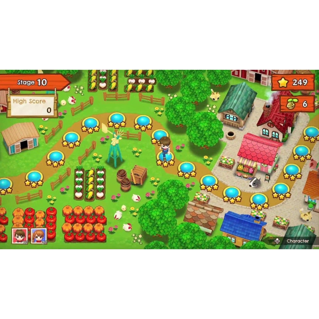 Đĩa game Nintendo Switch : Harvest Moon Mad Dash