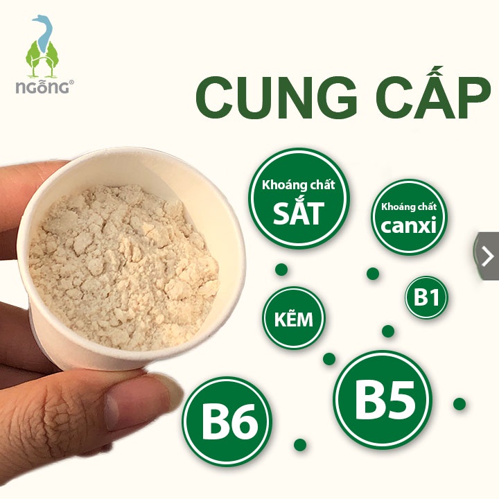 Bột sữa hạt dinh dưỡng Đòng Đòng Vàng hạt cốc 20gr