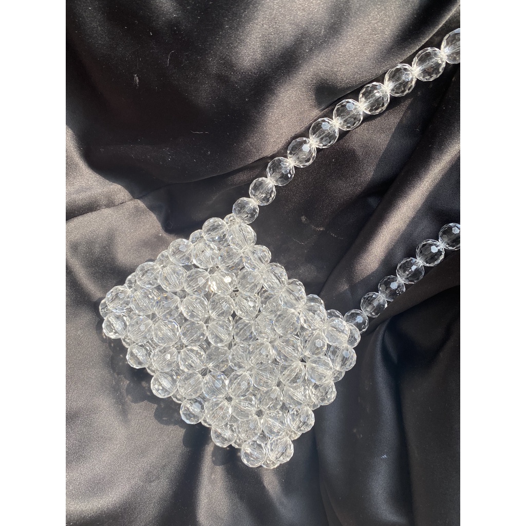 Túi mini pha lê trong suốt Splassshy Crystal Mini Purse