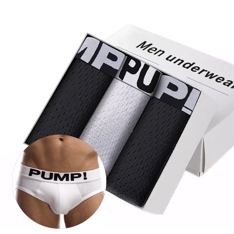 Set 3 Quần Lót Cotton Nhanh Khô Quyến Rũ Cho Nam H589