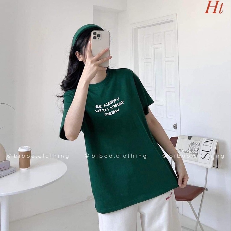 Bộ áo be happy quần xuông trắng H2B768