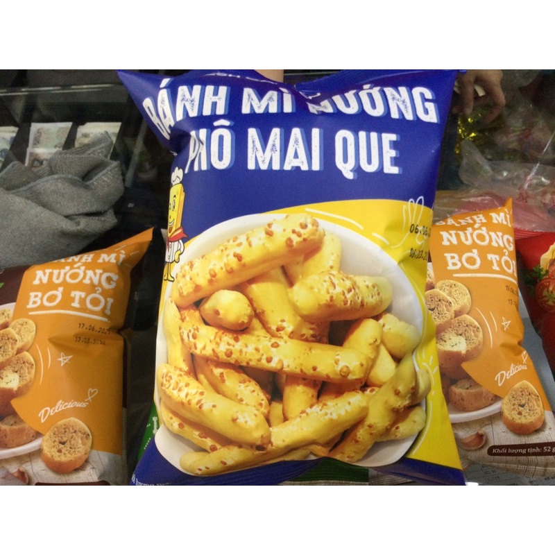 Bánh mì nướng phô mai que