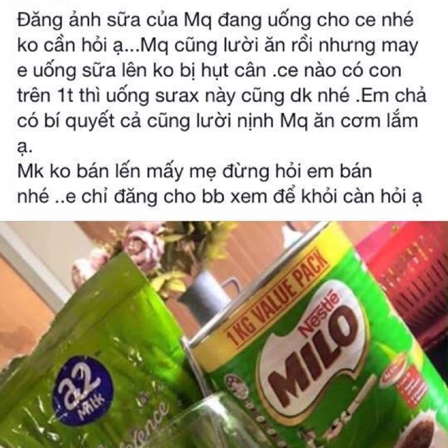 Combo a2 va milo uc