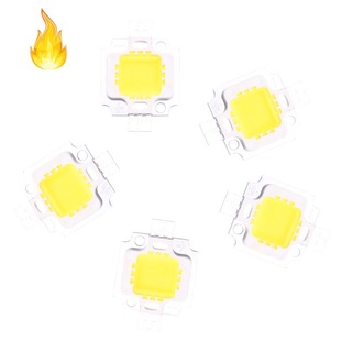 Set 5 bóng đèn LED IC 10W 3200K 800LM 9-12V ánh sáng trắng ấm
