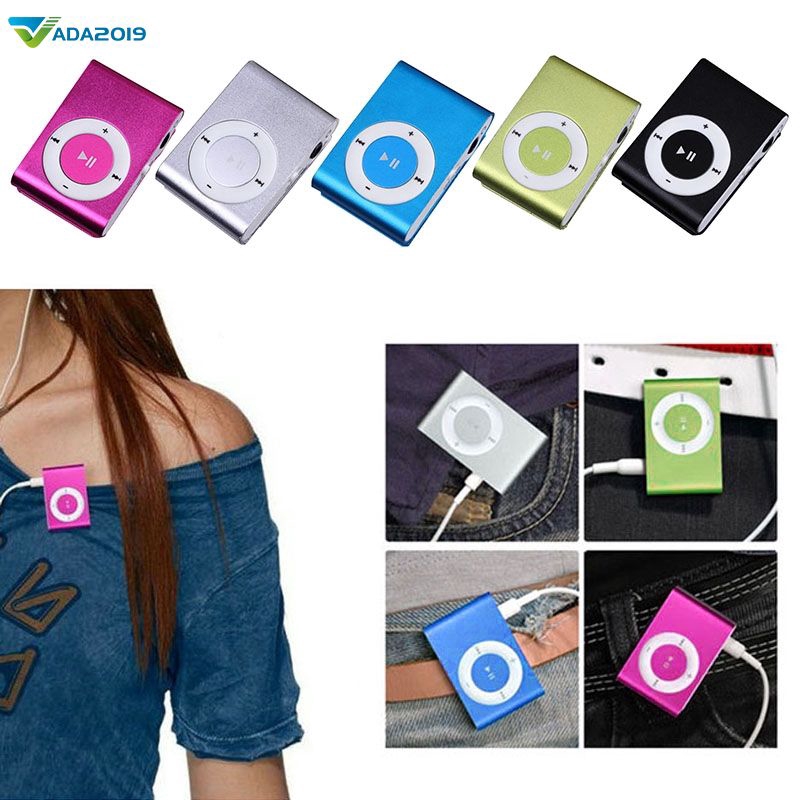 Máy nghe nhạc MP3 mini hỗ trợ thẻ nhớ SD TF
