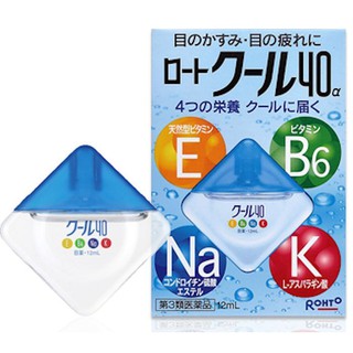 Thuốc nhỏ mắt Rohto Vita 40 - 12 ml